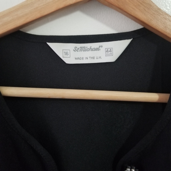 St. Michael Vintage Button Down Cinched Ornament Dress - Picture 4 of 11